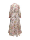 floral print long dress
