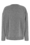 the v-neck co sweater redefines the concept of essential knitwear through a rela