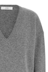 the v-neck co sweater redefines the concept of essential knitwear through a rela