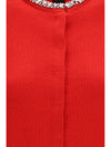colonia cardigan with jewel collar