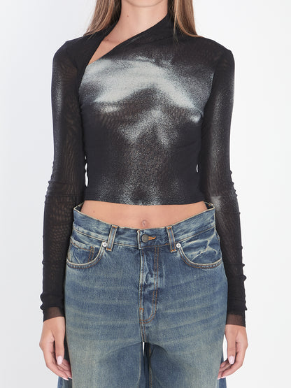 JEAN PAUL GAULTIER M asymmetric top body dust
