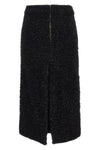 tweed midi skirt
