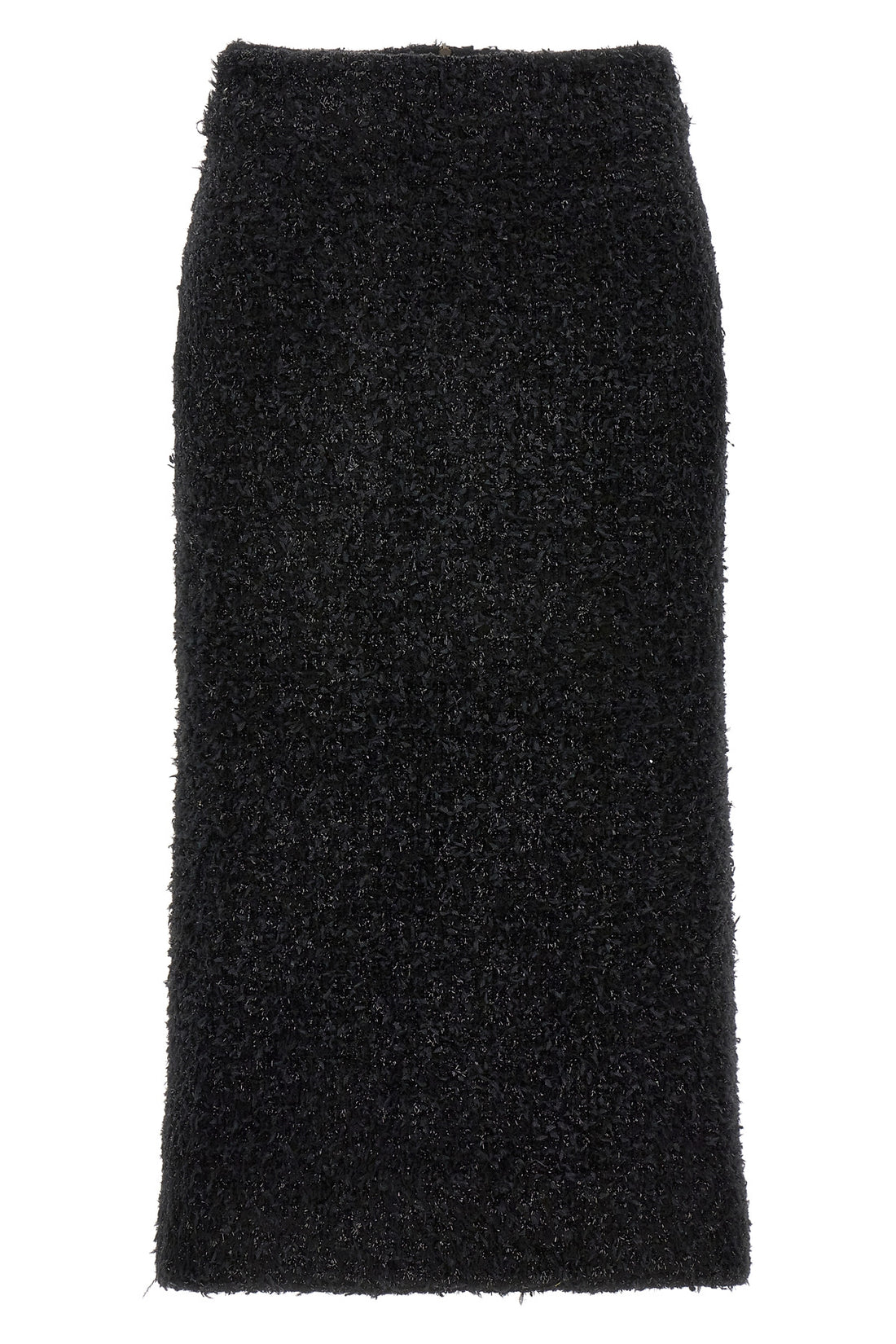 BALENCIAGA L tweed midi skirt