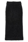 tweed midi skirt