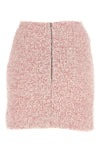 cotton-blend tweed skirt
