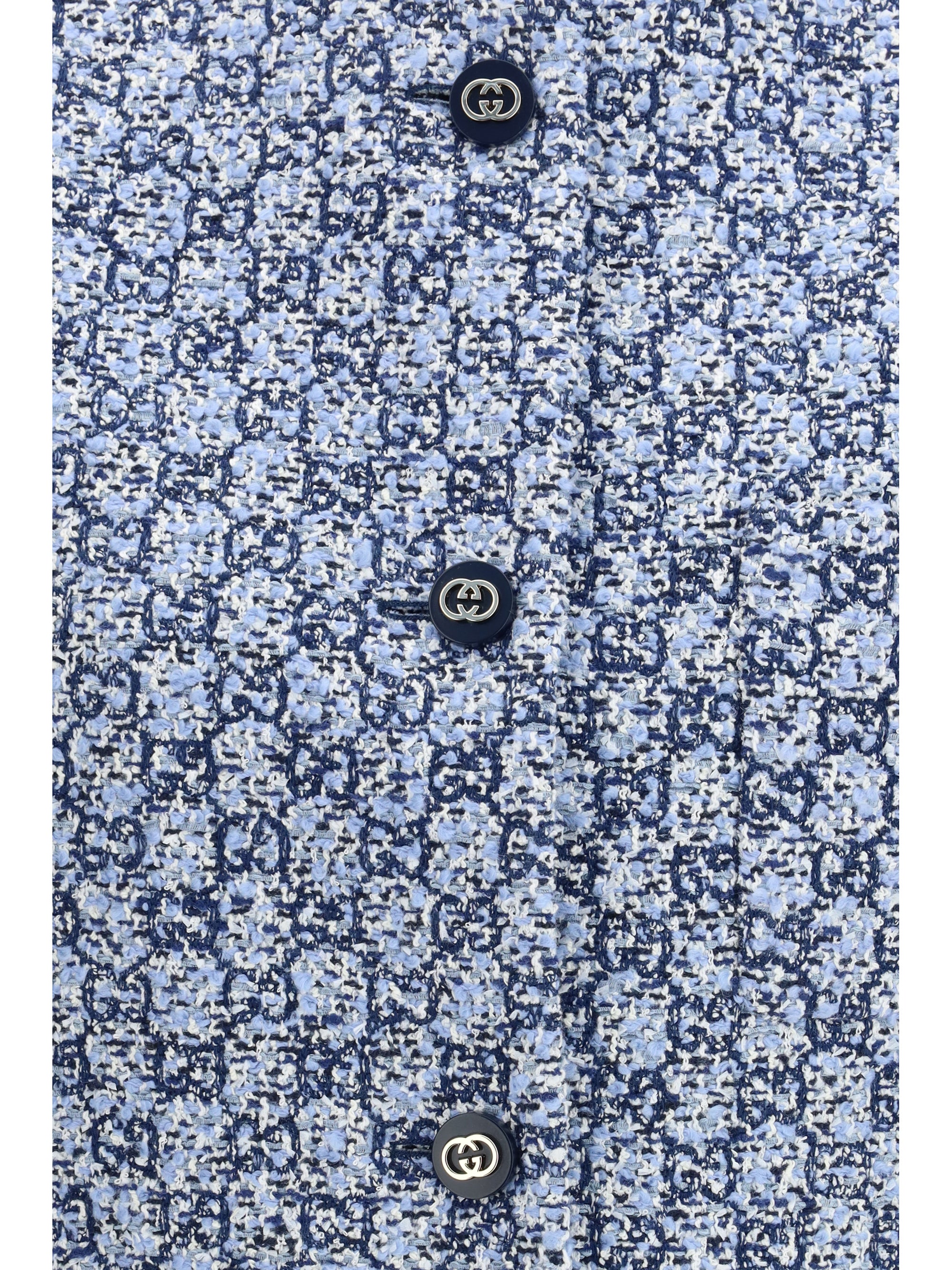 gg tweed vest