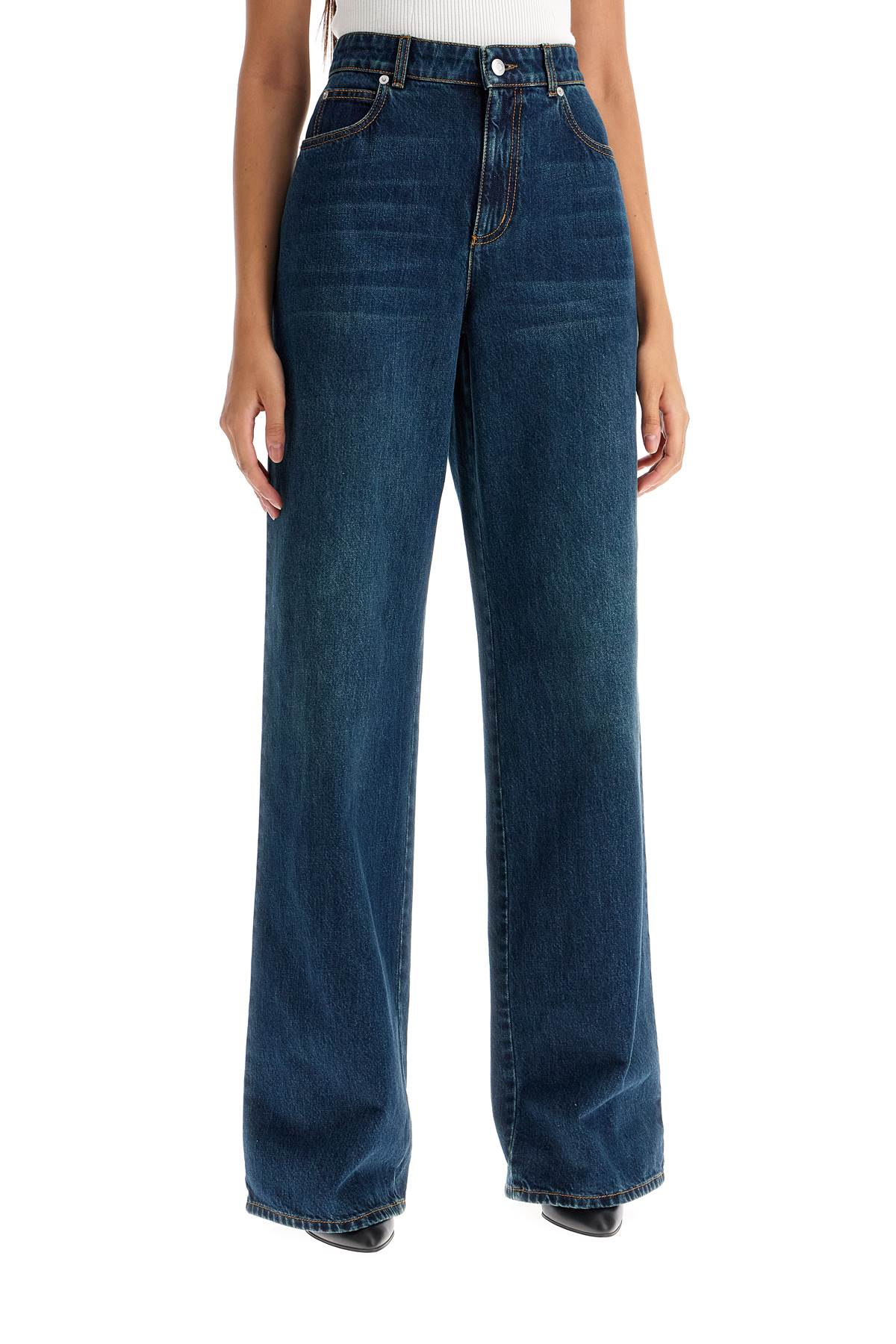 wide leg jeans