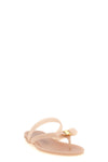 ferragamo jealsa thong sandals have a flat structure made of flexible material
