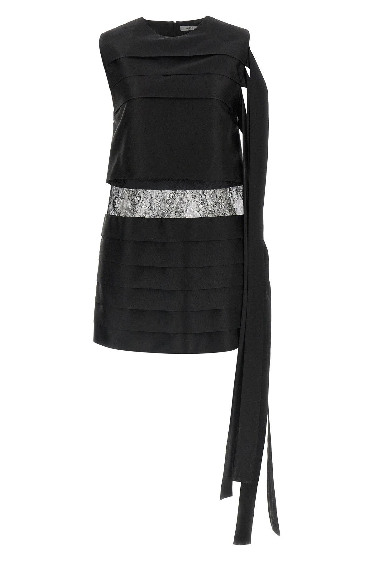 pure silk mini dress