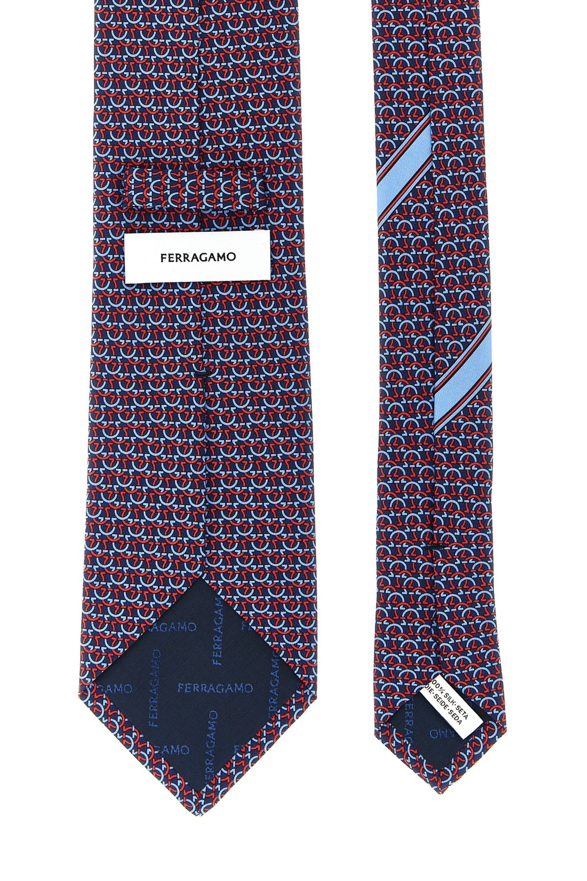 ferragamos pure silk tie