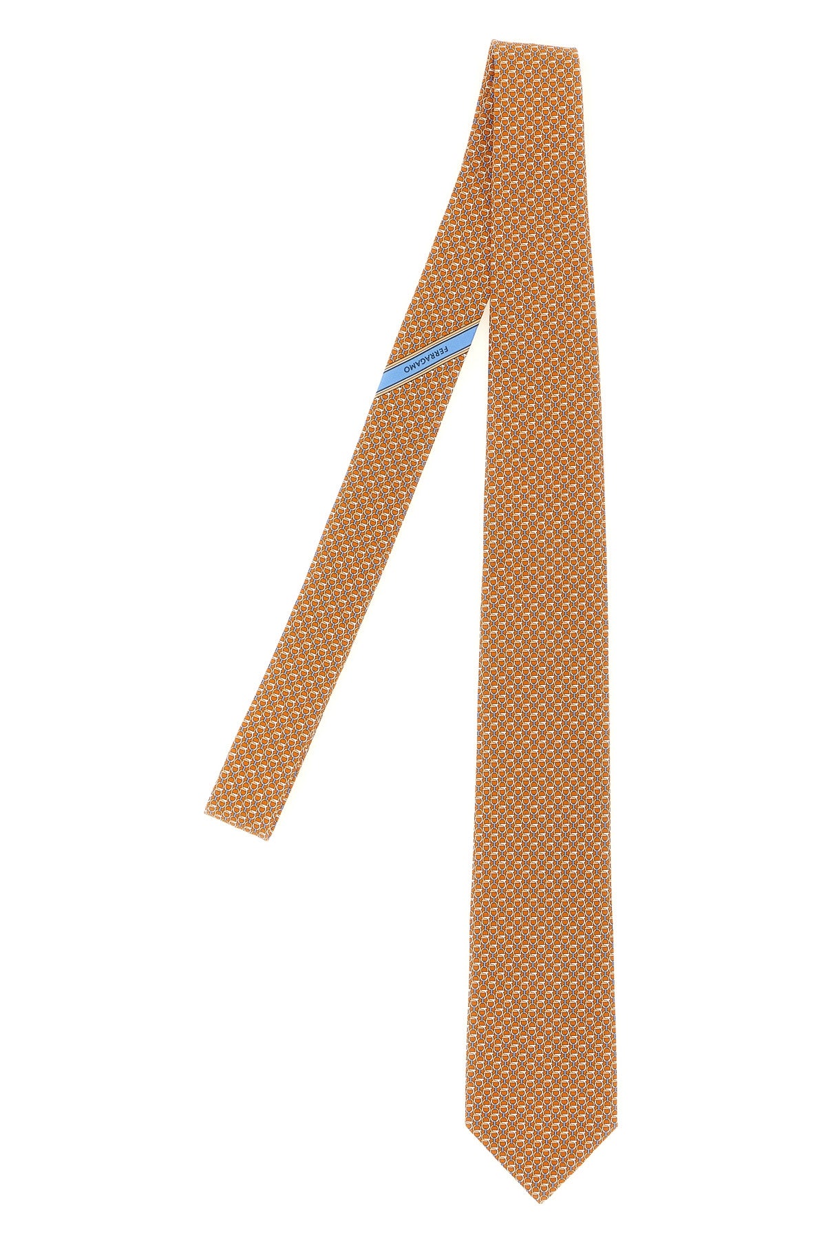 the ferragamo intreccio pure silk tie