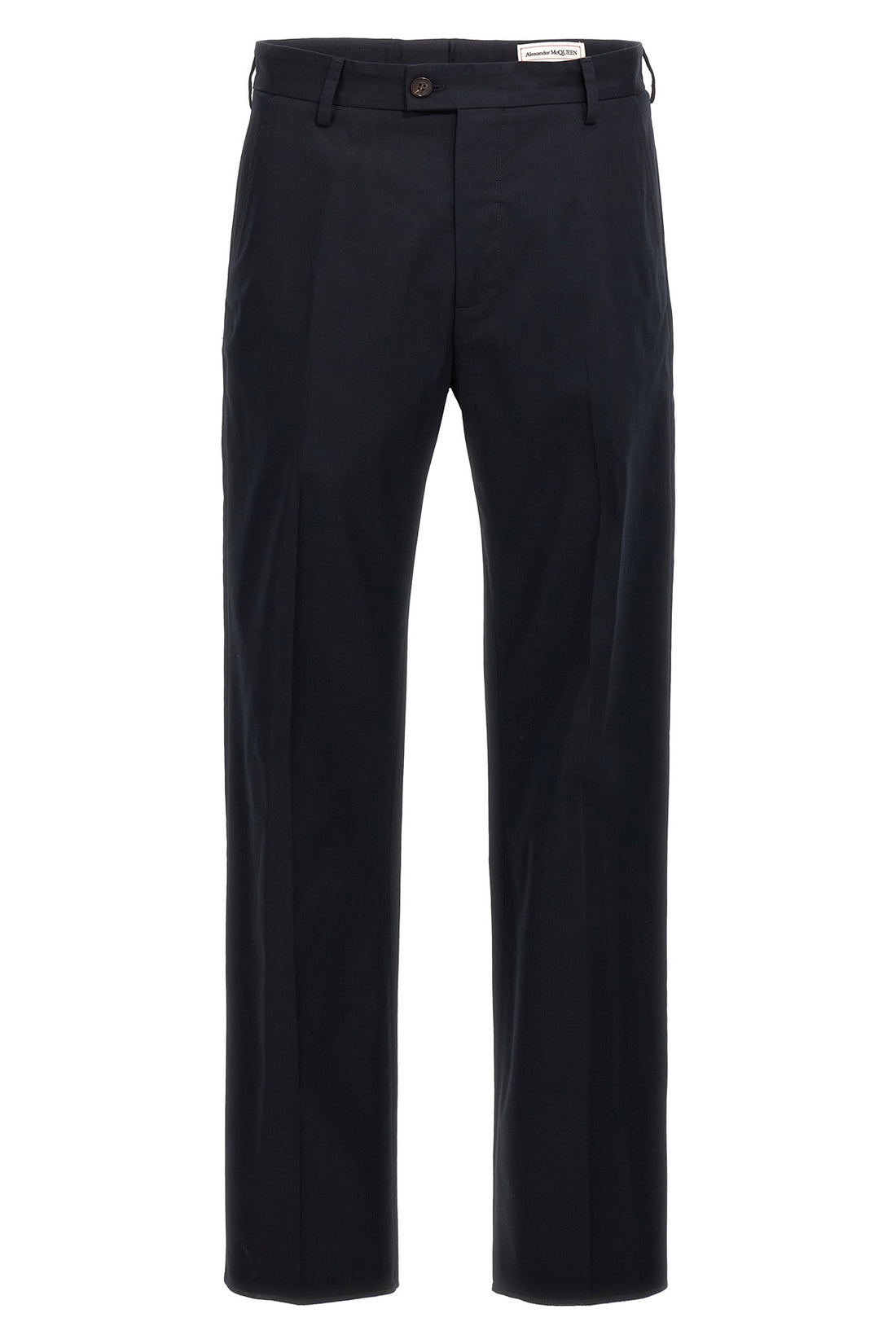 MCQUEEN 50 camera strap chino cotton trousers