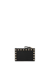 rockstud zip cardholder