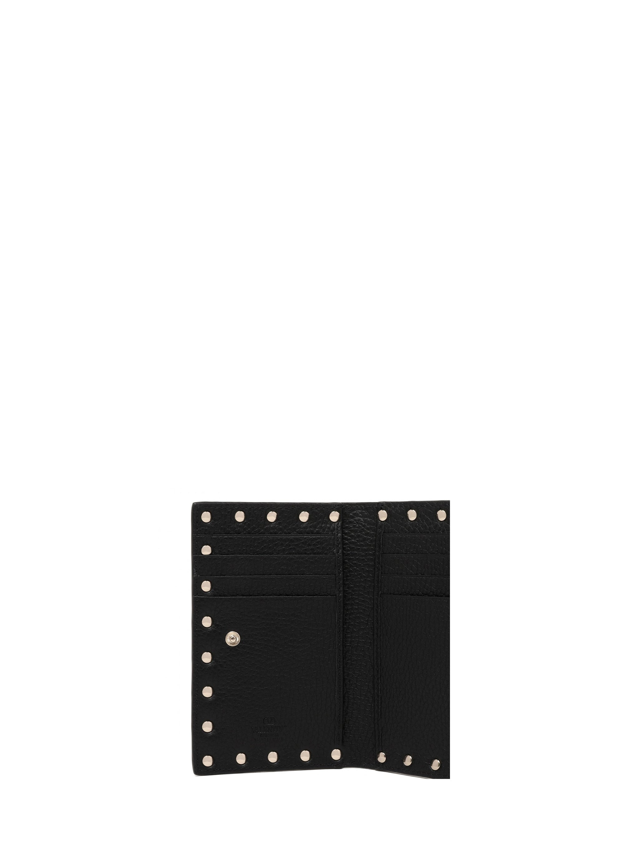 rockstud zip cardholder