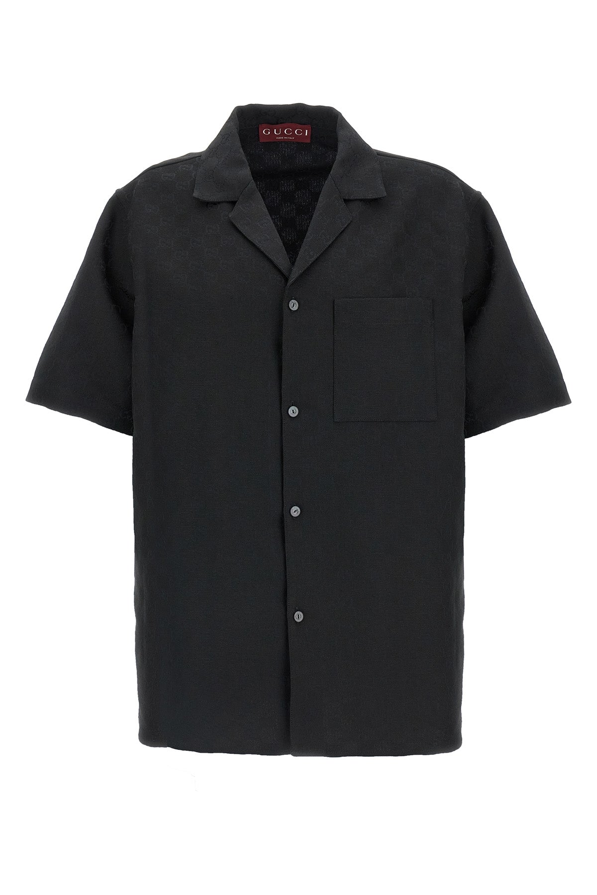 bowling gg jacquard fabric shirt