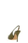 ferragamo sara slingbacks define a tapered silhouette through a rigorous point