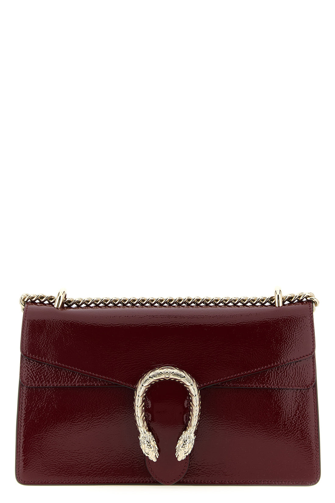 GUCCI OS gucci rosso ancora dionysus medium shoulder bag in patent leather