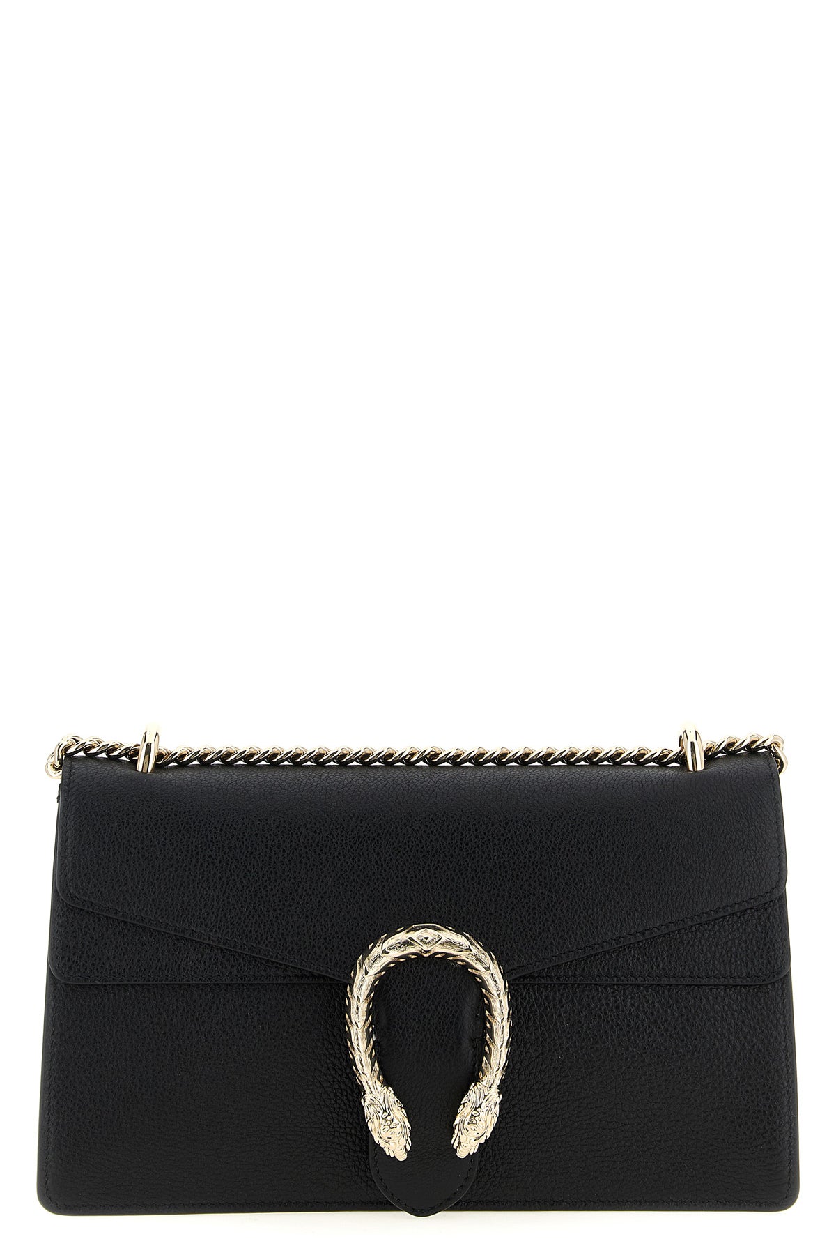 dionysus medium shoulder bag in hammered leather