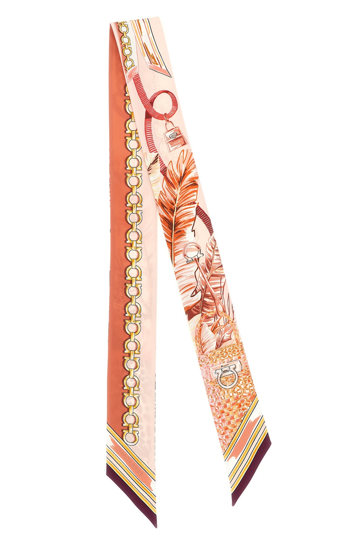 the felindra ferragamo mini bandeau is made of pure fluid silk