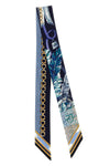 the ferragamo pure silk bandeau scarf represents the essence of italian versatil