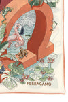 the jungle party ferragamo scarf represents an expression of pure italian craf