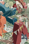 the jungle party ferragamo scarf represents an expression of pure italian craf