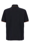 stretch cotton piquet polo shirt