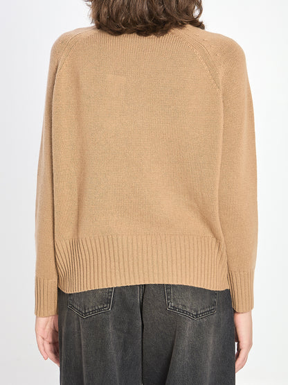 ALLUDE M turtleneck in wool and cashmere 