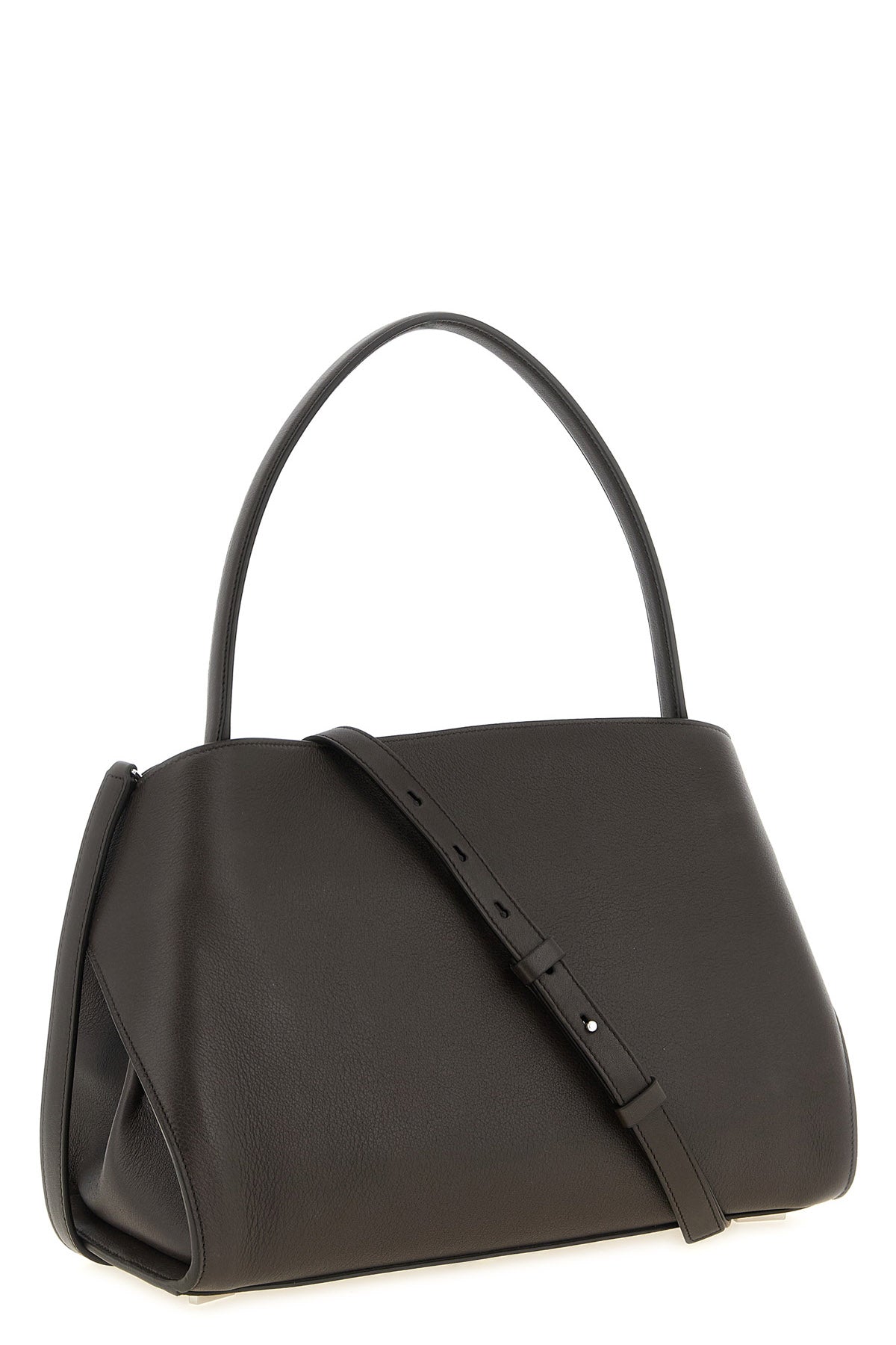 the ferragamo hug soft (m) shoulder bag stands out for its soft and enveloping