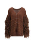 FABIANA FILIPPI 42 fringes cardigan