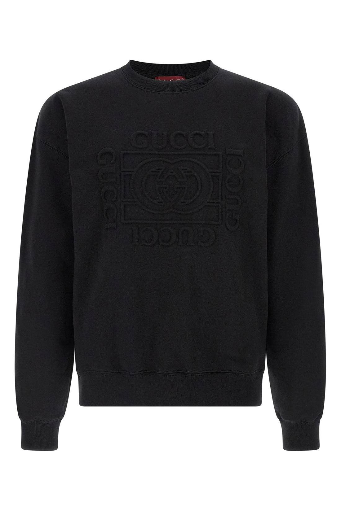 GUCCI XL brushed cotton jersey sweatshirt