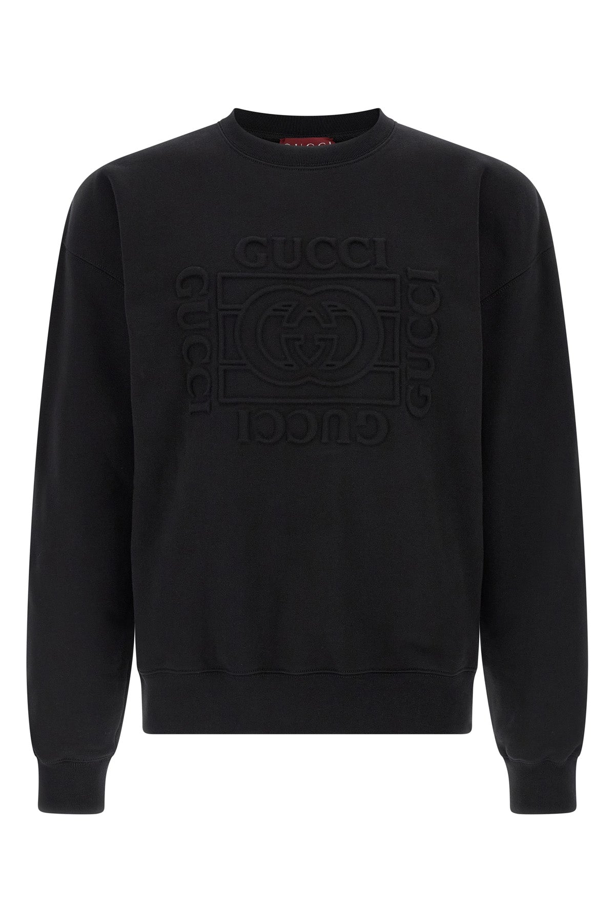 brushed cotton jersey sweatshirt