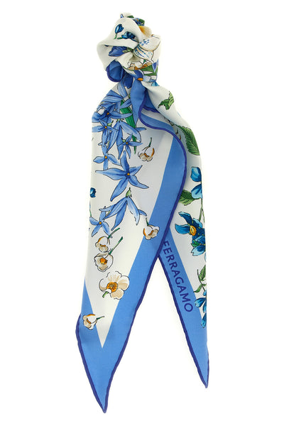 the ferragamo lozenge scarf redefines everyday elegance through an asymmetrical