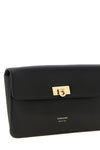 the ferragamo harley smooth calf leather clutch stands out for its compact and