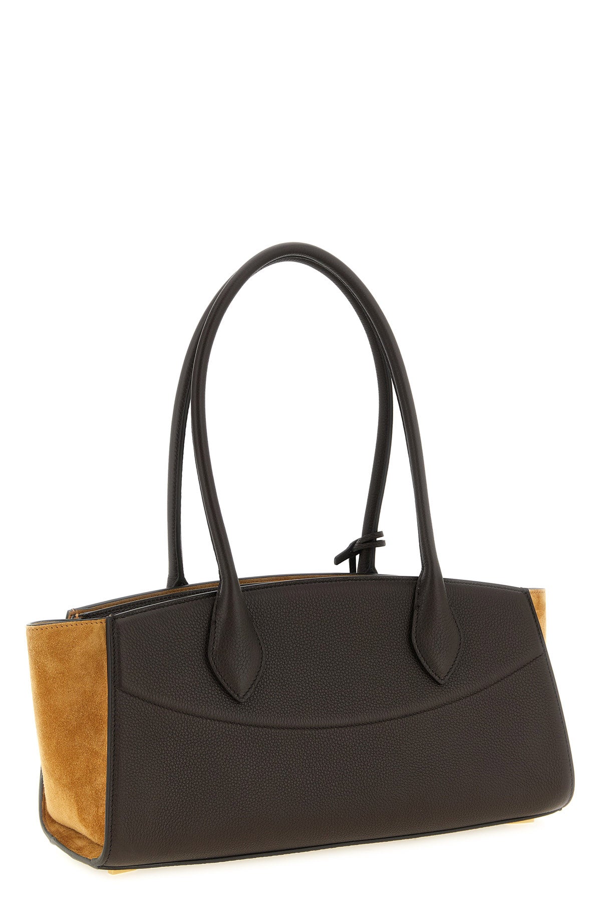 the new ferragamo studio soft east-west (m) shoulder bag - new ferragamo stud