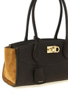 the new ferragamo studio soft east-west (m) shoulder bag - new ferragamo stud