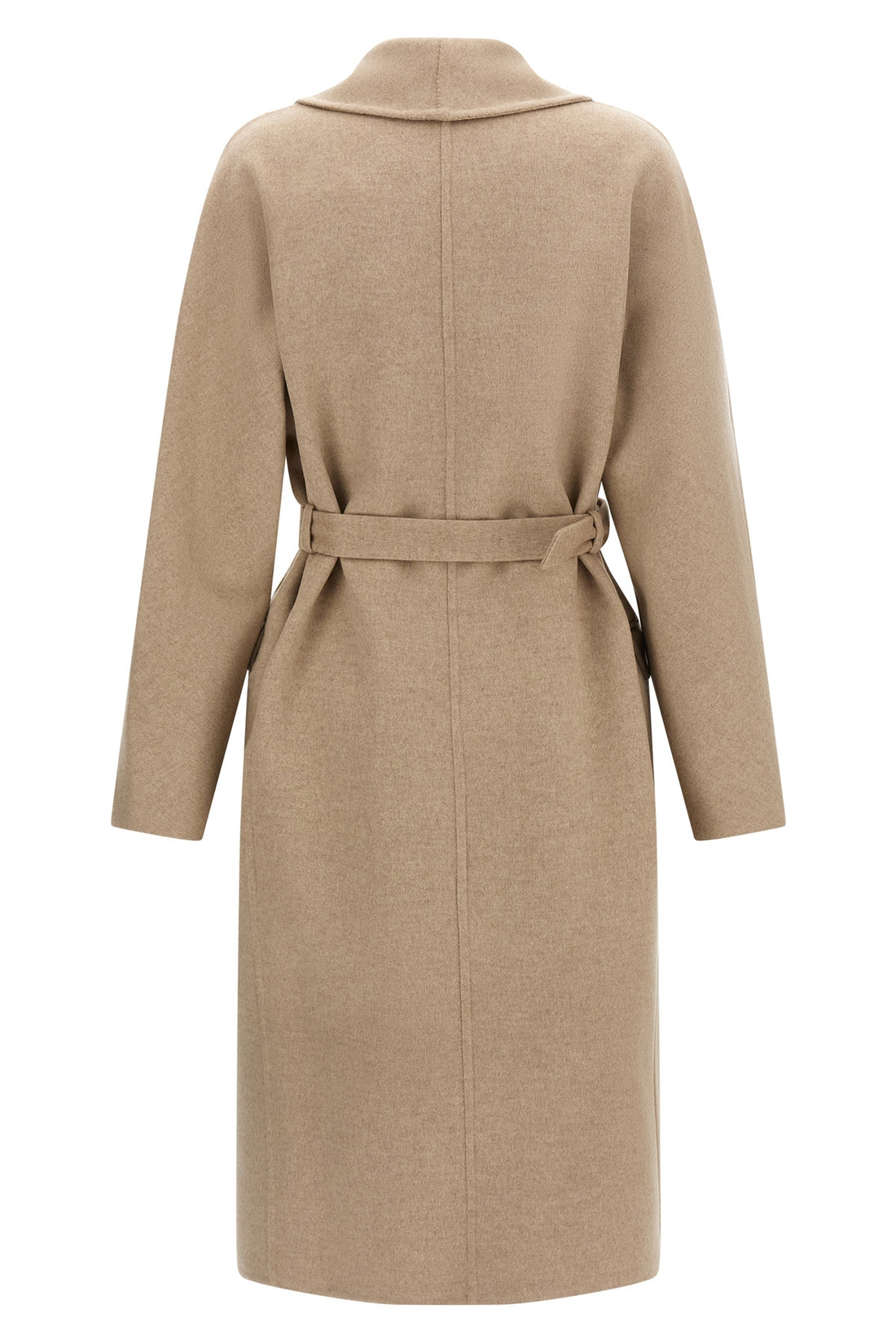 FERRAGAMO 40 the ferragamo chateau double-breasted coat defines a superior sartorial aesthe