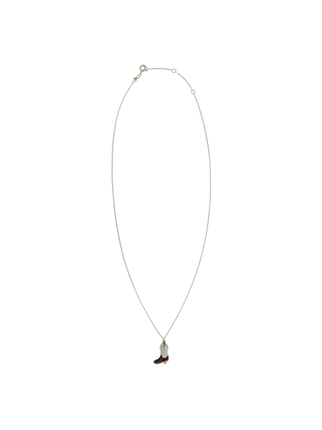 ALIITA OS cowboy boot necklace