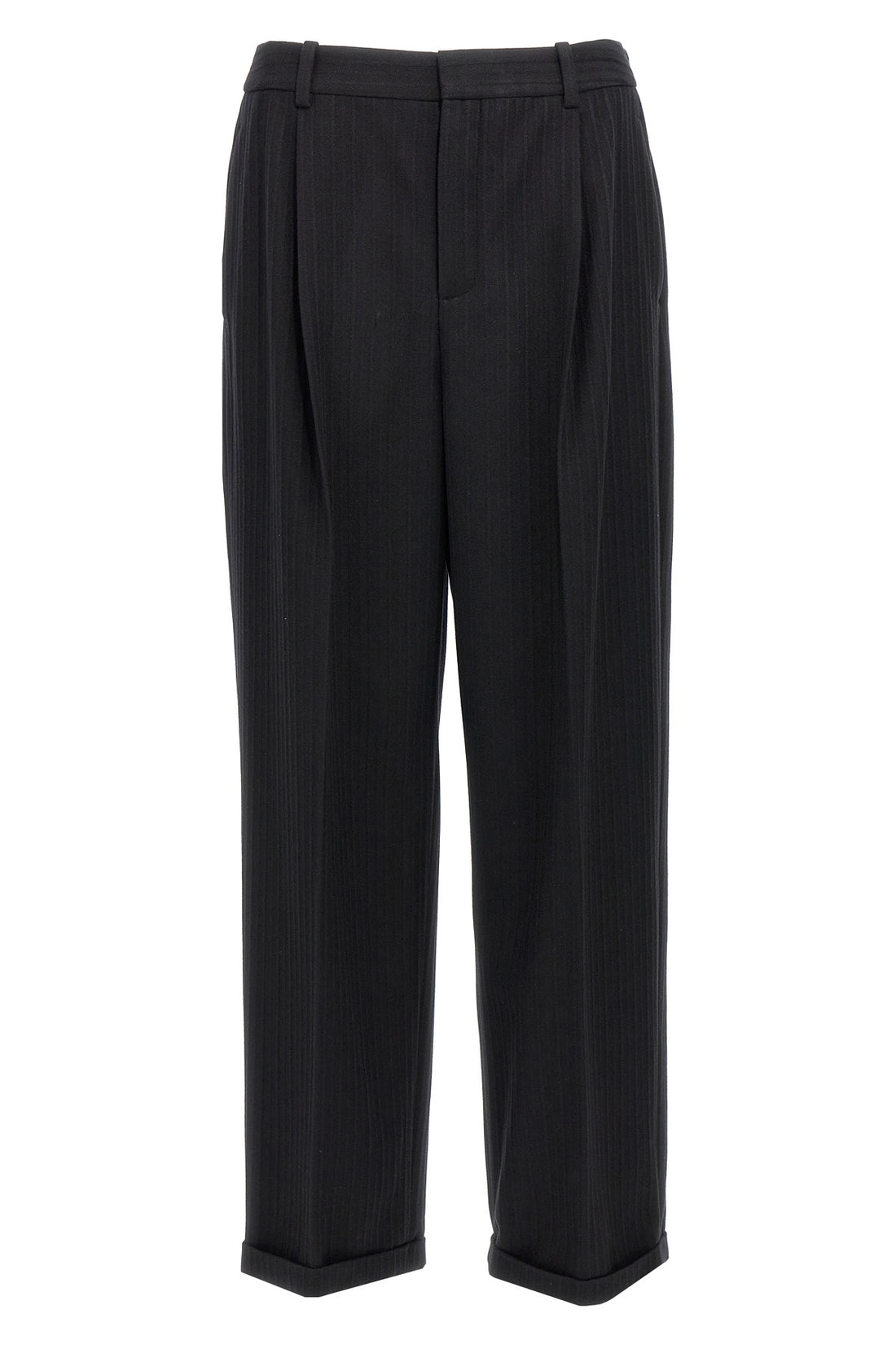 SAINT LAURENT 50 90s wool and cashmere trousers