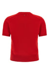 the ferragamo t-shirt redefines the codes of essential knitwear through a pure c