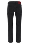 gg jacquard denim jeans