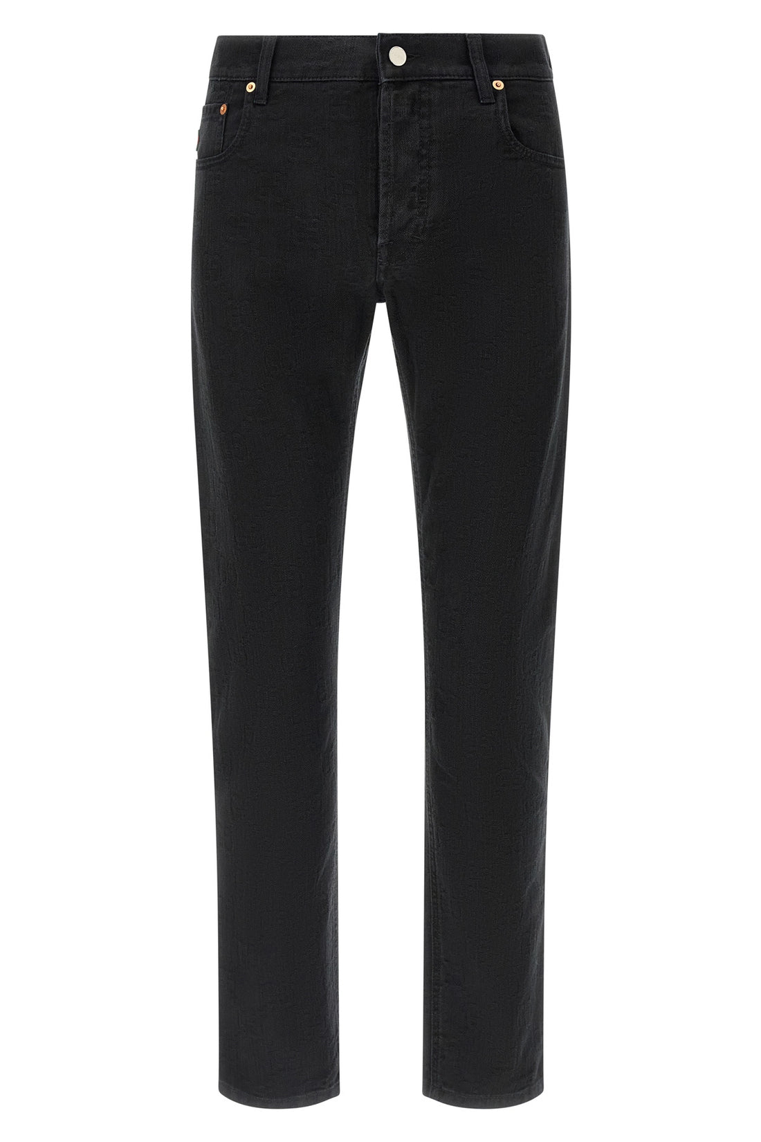 GUCCI 32 gg jacquard denim jeans
