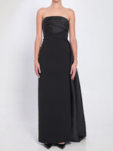 SOLACE LONDON 8 kisnley maxi dress in black 