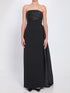 SOLACE LONDON 8 kisnley maxi dress in black 