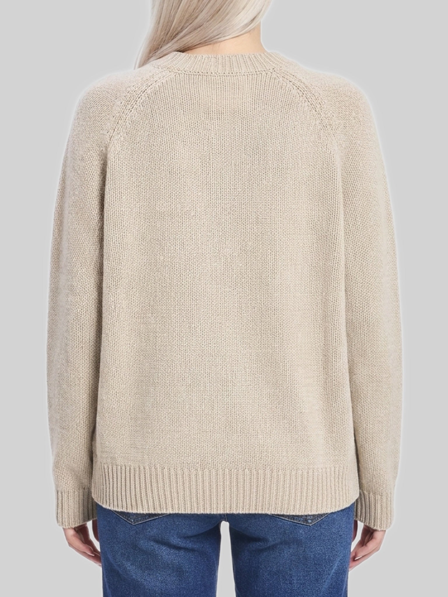 anine crew-neck sweater