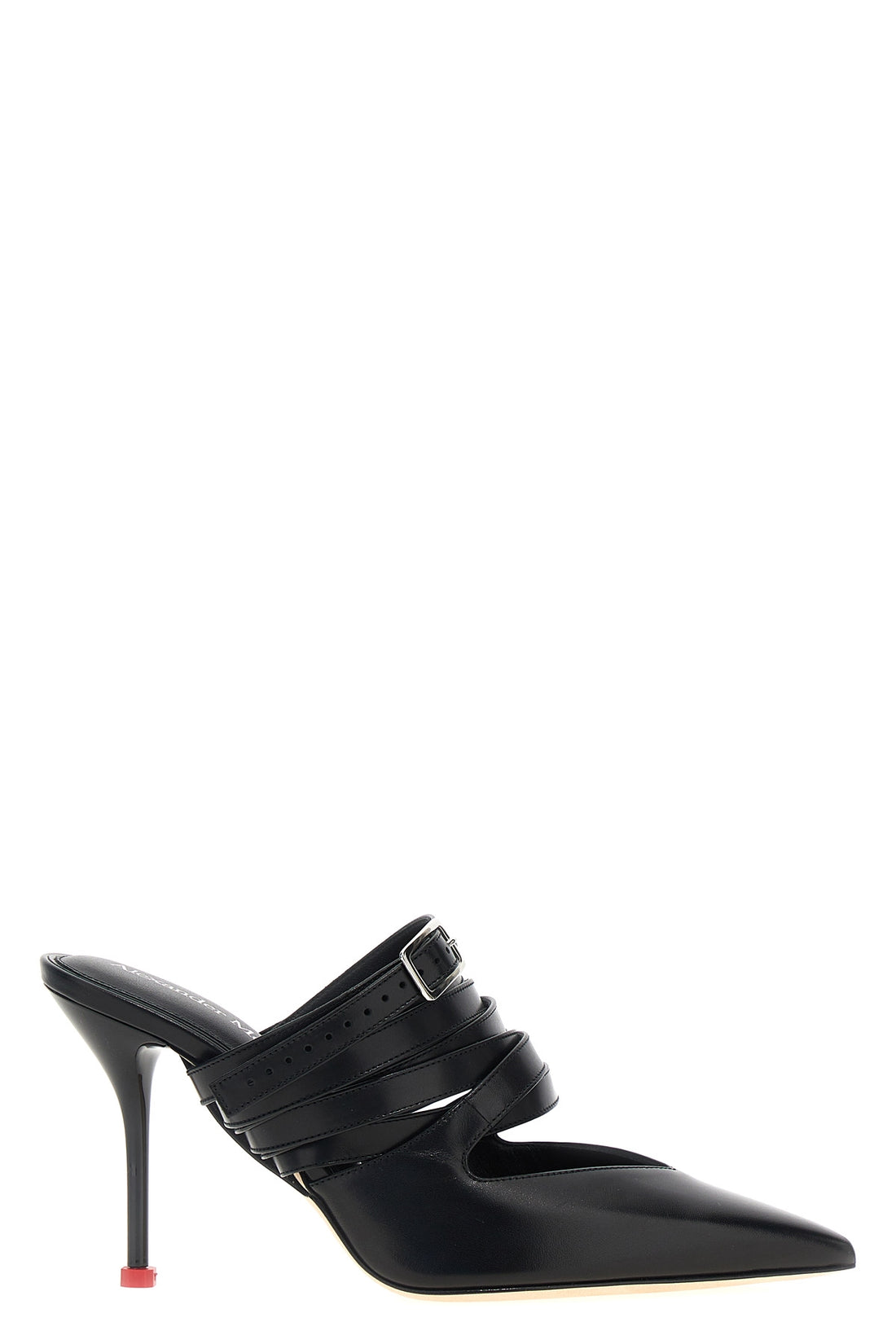 ALEXANDER MCQUEEN 41 leather mules