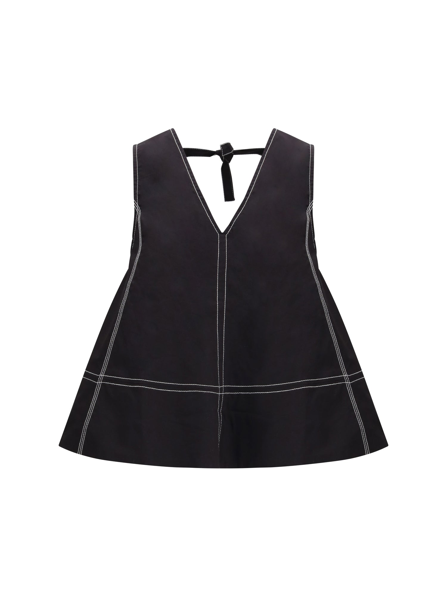 GANNI 36 cotton a-line top