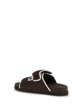 MIU MIU 37 slide sandals