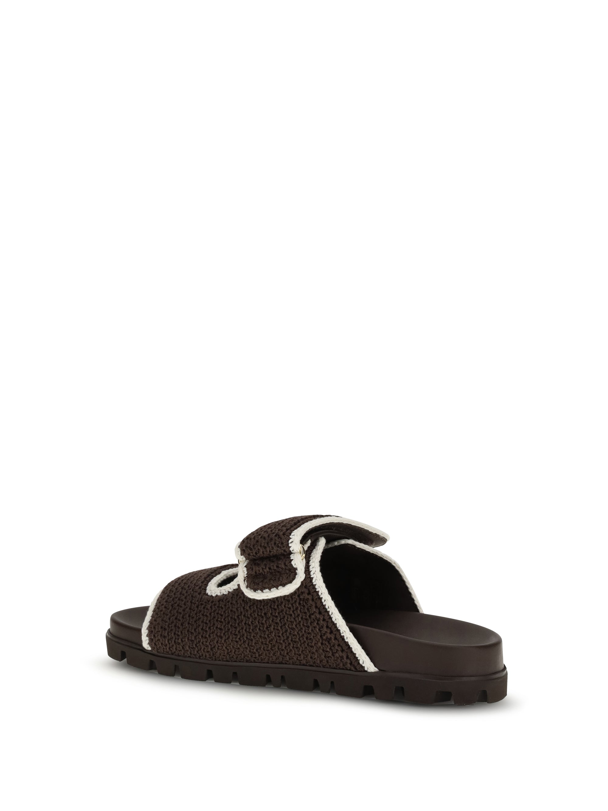 MIU MIU 37 slide sandals