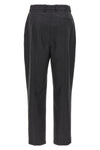 pinstripe wool pants